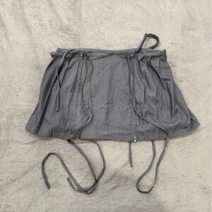 Gray skirt